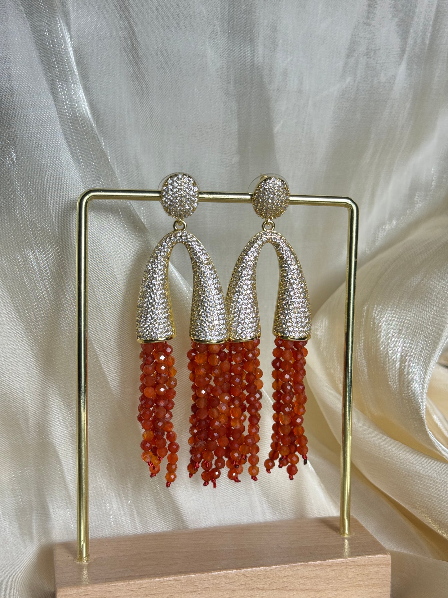 Boucles d'oreilles - CORAIL