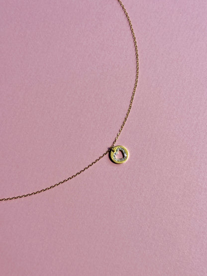 Collier enfant - COEUR STRASS
