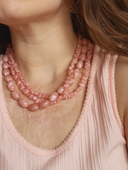 Collier - BAGATELLE rosé