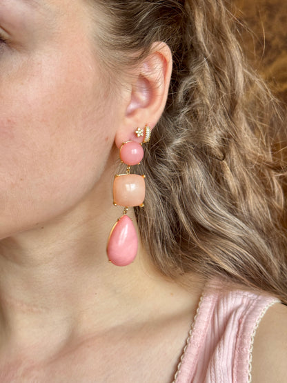 Boucles d’oreilles - MIMOSA