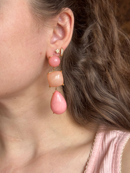 Boucles d’oreilles - MIMOSA