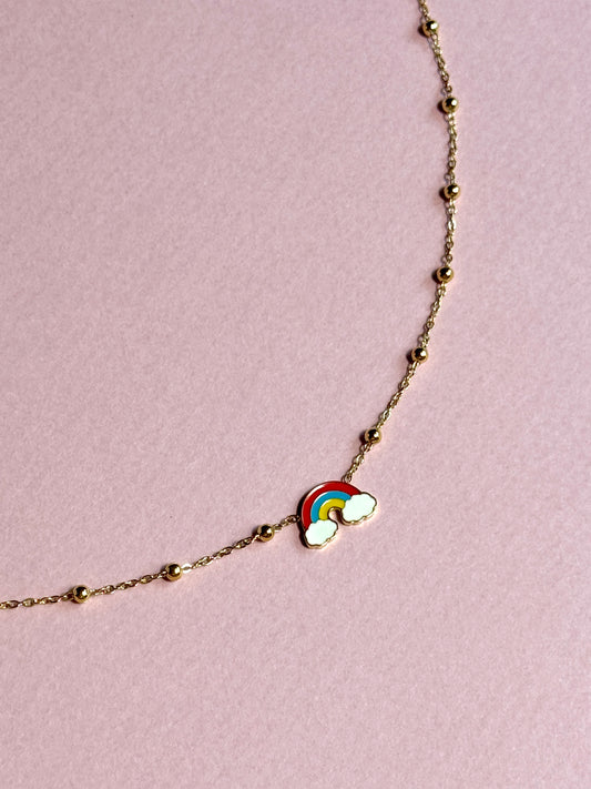 Collier enfant - ARC EN CIEL