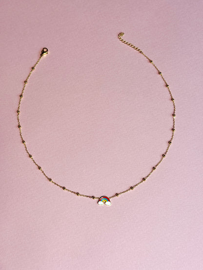 Collier enfant - ARC EN CIEL