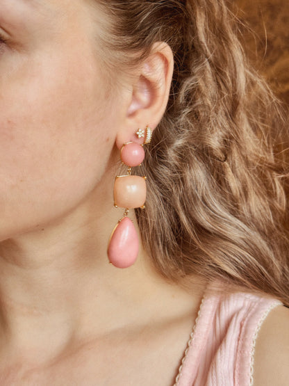 Boucles d’oreilles - MIMOSA