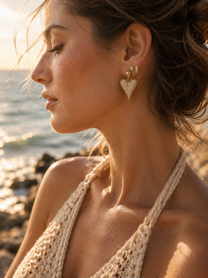 Boucles d'oreilles - AMORE
