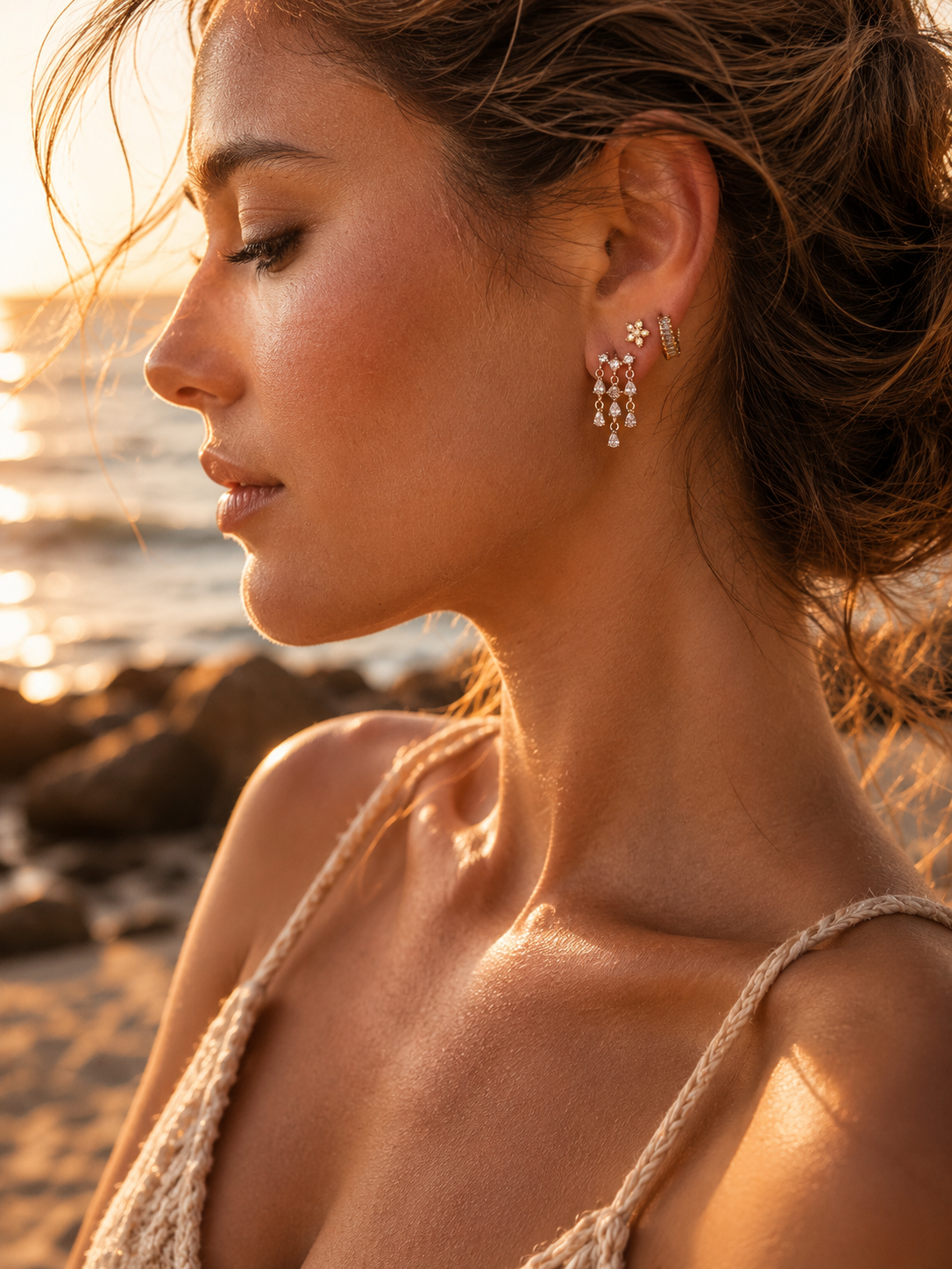 Boucles d'oreilles - SOLEA
